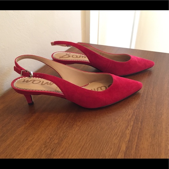 Sam Edelman | Shoes | Sam Edelman Slingbacks Kitten Heel | Poshmark